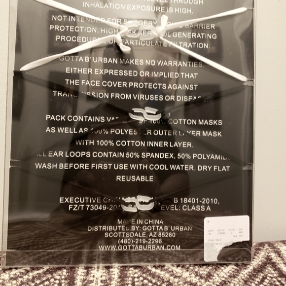 Face masks - Picture 2 of 2